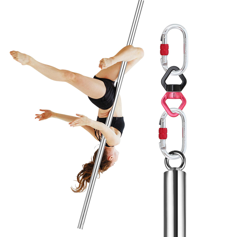 Free Shipping 2M Inspected Flying Dance Pole Kit with Rigging Hardware