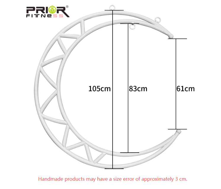 Free Shipping Moon Hoop Kit with Aerial Complete Rigging Hardware