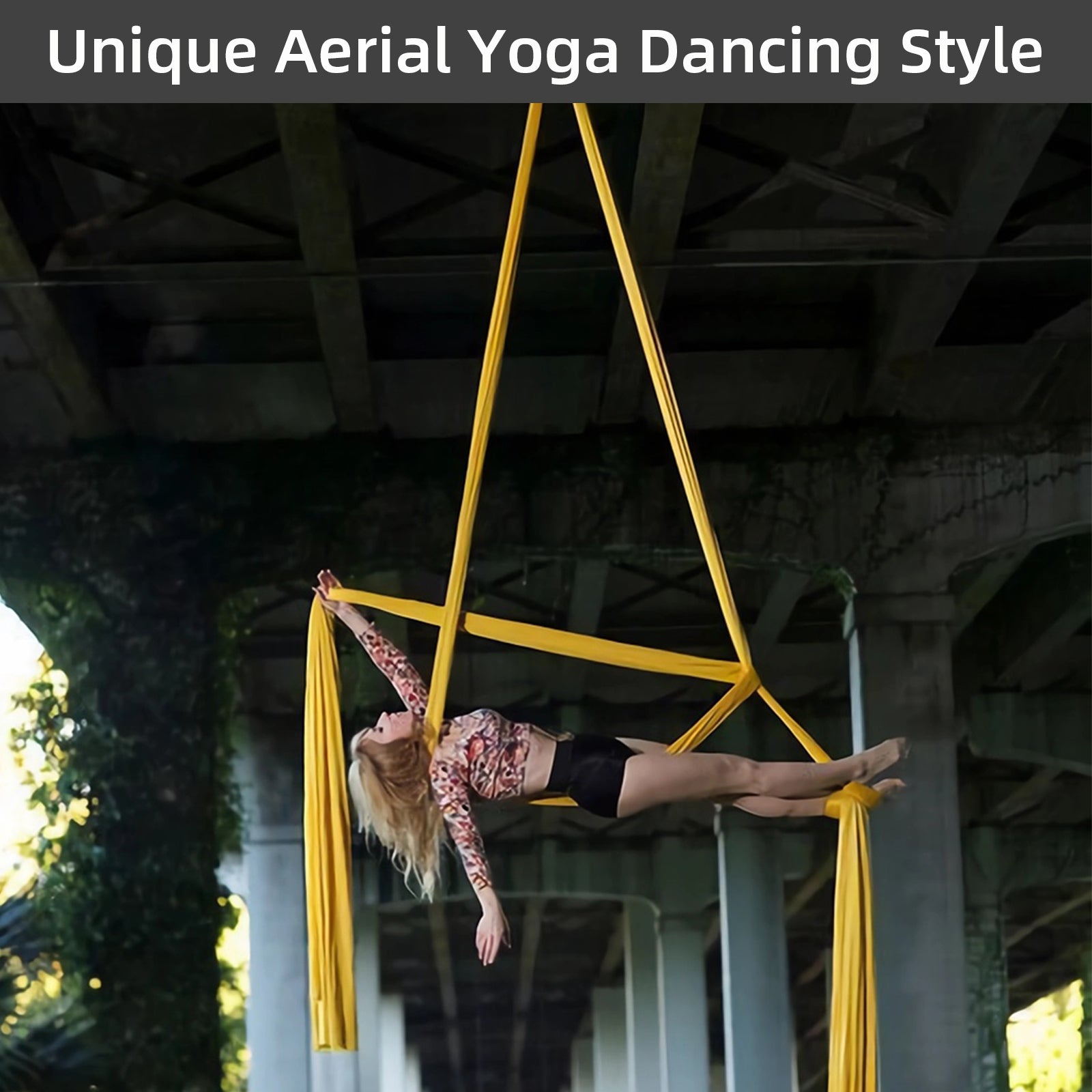 2025 High Recommend 16*2.8 Meter (17.5*3 yards) Aerial Yoga Silk Fabric for Acrobtic Dance Aerial Silk Fabric Only