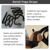 SGS Certified Heavy Duty Aerial Yoga Straps Set with Carabiners - Lyra Straps for Circus & Studio Training