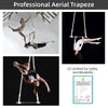 2026 Prior Fitness CE Certificate Trapeze Bar Aerial Yoga Trapeze Bar Extended Trapeze Kit