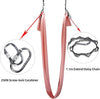 Free Shipping Aerial Yoga Hardware Kit, 2 Carabiners + 2 Daisy‑Chain Straps for Aerial Silk, Yoga Swing & Pilates