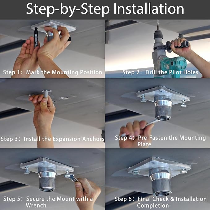 Dance Pole Ceiling Top Fixed Plate