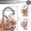 Free Shipping Aerial Yoga Hardware Kit, 2 Carabiners + 2 Daisy‑Chain Straps for Aerial Silk, Yoga Swing & Pilates