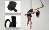 Free Shipping Aerial Yoga Straps Kit 1 Pair 3m/9.8ft Velvet Covers Wrist Lockers Carabiners for Trapeze Acrobatics