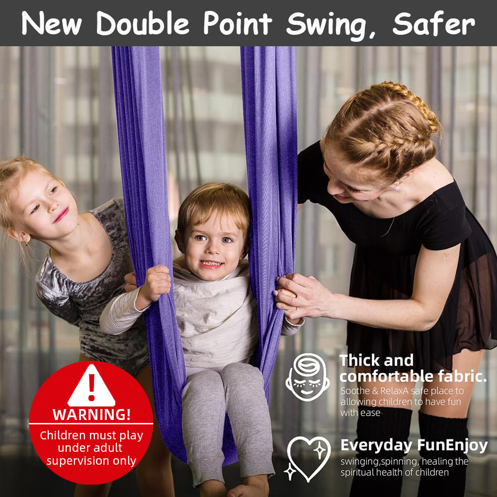 Kids Aerial Yoga Swing Set