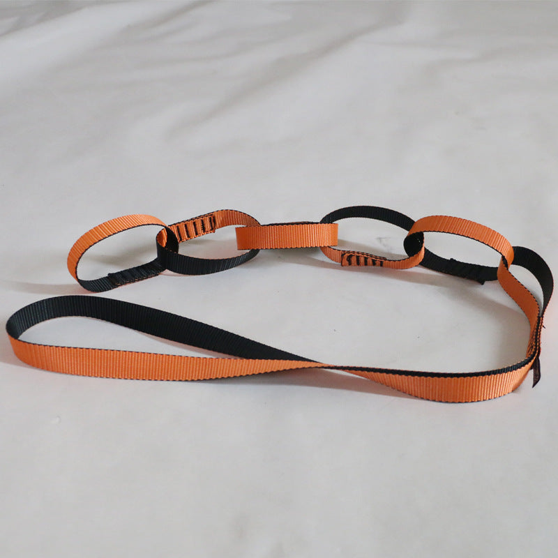 Aerial Yoga Daisy Chain Nylon Strap Multi-Loop Flying Yoga Belt