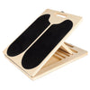 Solid Wood Calf Stretch Slant Board Ankle Recovery Fitness Stretch Trainer