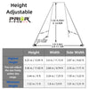 New Upgraded 4.25m Aerial Yoga Stand Frame Aerial Rig for Outdoor