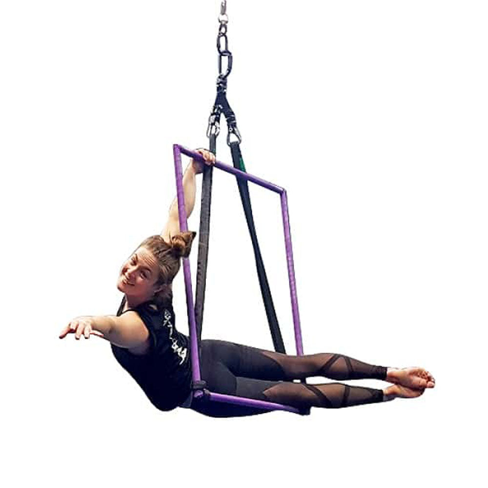 Aerial Lyra Hoop Aerial Square for Acrobatics Circus Aerial Fitness Apparatus
