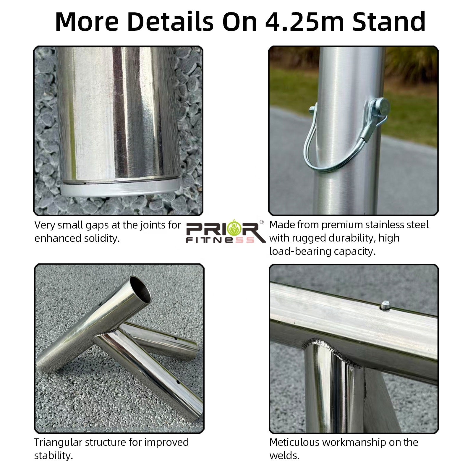 New Upgraded 4.25m Aerial Yoga Stand Frame Aerial Rig for Outdoor