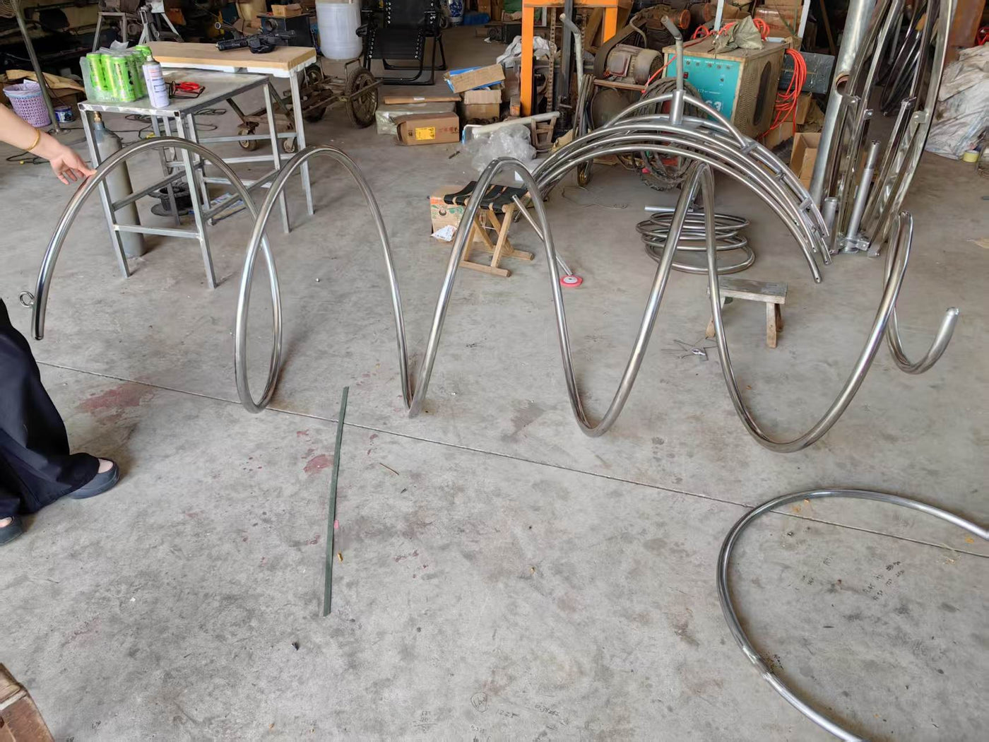 Aerial Lyra Hoop Aerial Spiral for Acrobatics Circus Aerial Fitness Apparatus