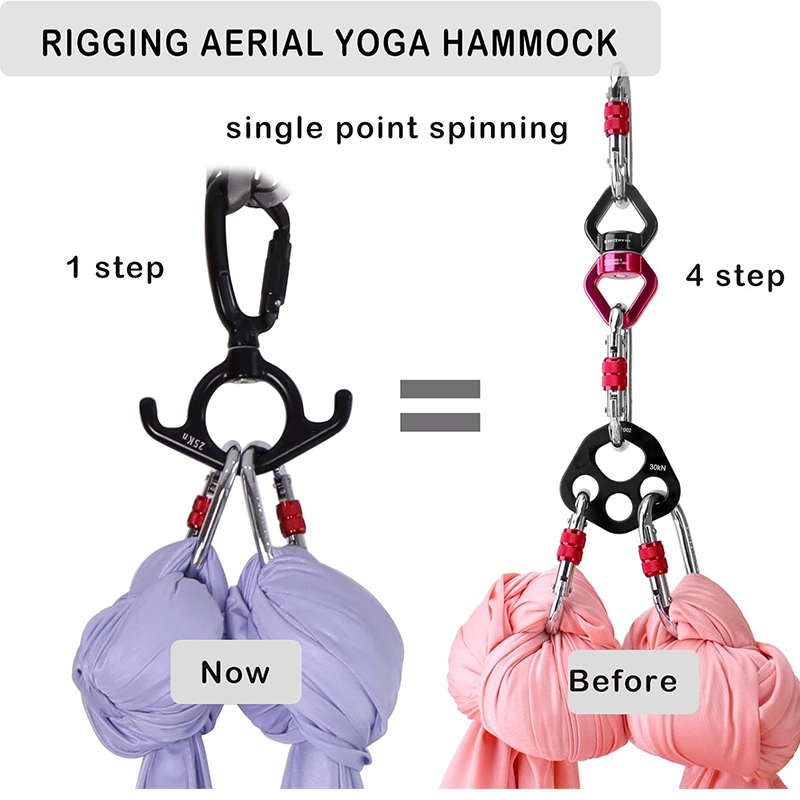 Upgrade 3-in-1 Rescue Figure 8  25KN Aluminum Equipment