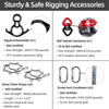 Free Shipping Aerial Rig Hardware, CE SGS Aerial Silks Suspension Kit Fits Aerial Silk, Silk Swing Studio Use