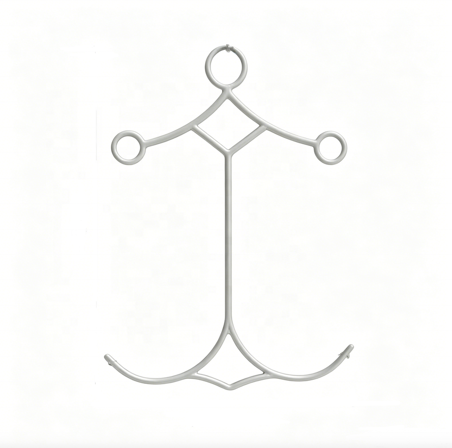 Premium Aerial Yoga Anchor Swing - Durable Customizable Metal Frame for Yoga & Dance Training