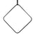 Aerial Lyra Hoop Aerial Square for Acrobatics Circus Aerial Fitness Apparatus