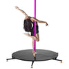 Upgrade Dancing Pole Stage Pole Dance Stage Chrome Pole Stage Spinning Static Stage