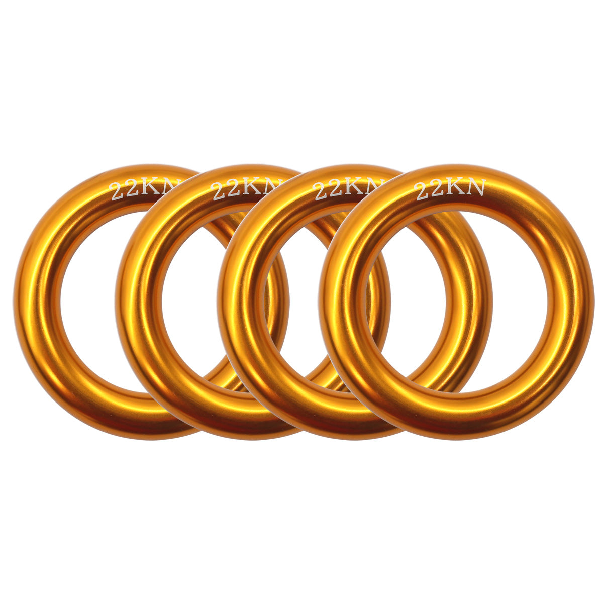 Premium Alloy O-Ring 22KN for Rock Climbing Fire Rescue Escape Aerial Yoga Alloy O-Ring