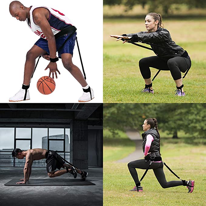 New Design Nylon Boxing Resistance Training Bands Kit for Boxing Resistance Training Bands Set