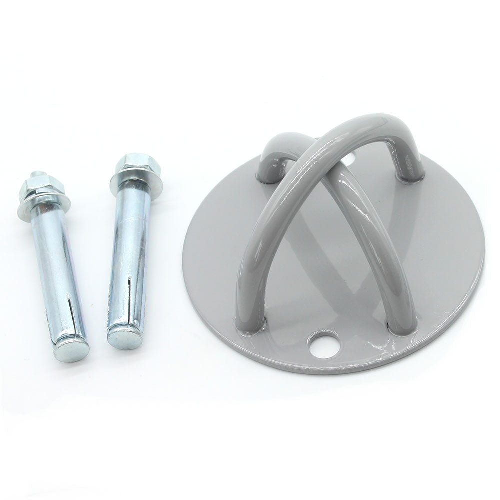 Ceiling Hooks - Industrial Strength X Mount Holds Up to 600 lbs, Includes  Anchors & Bolts - Suitable for Gym Rings, Suspensions, Yoga Swings, Weight