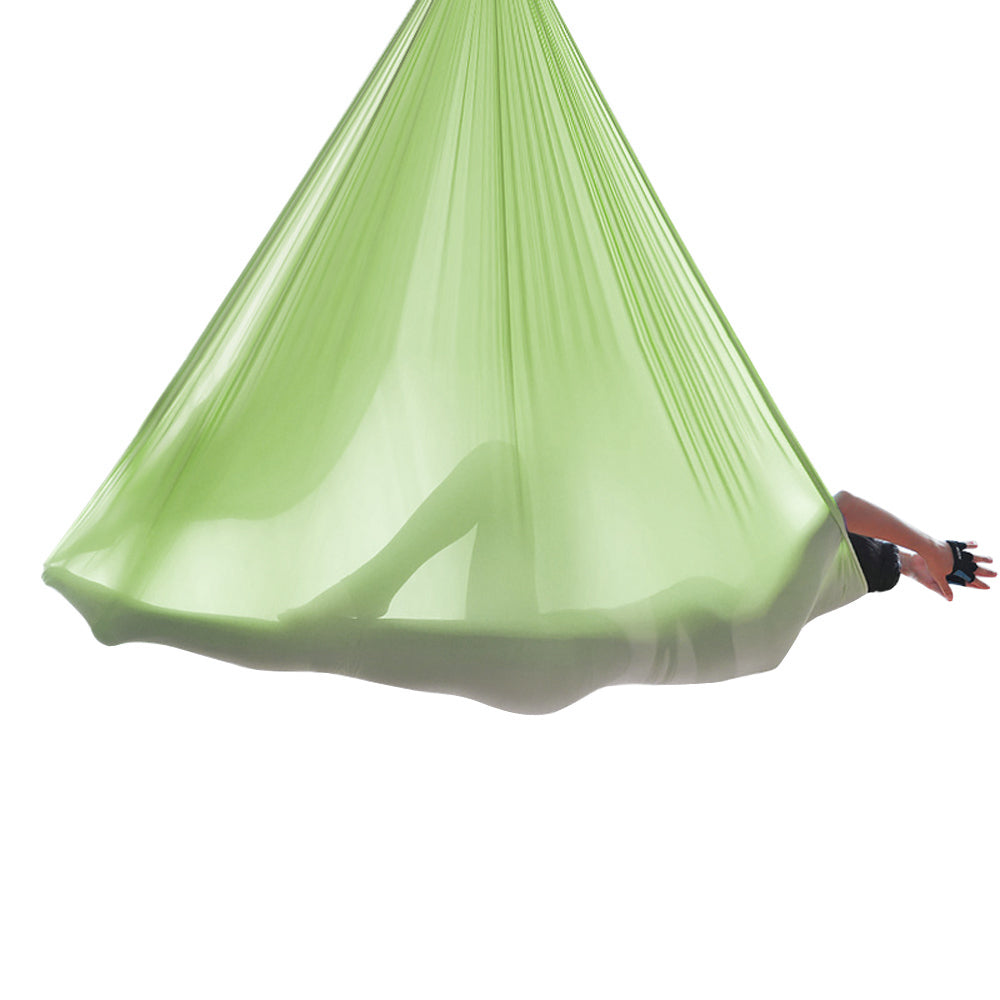 Premium 6*2.8 Meters( 6.6 x 3 yards) Aerial Yoga Hammock Swing Kit Inc -  priorfitness