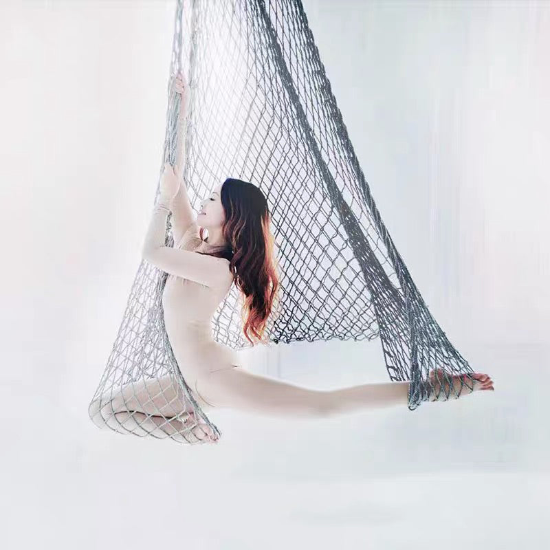 2025 Upgrade Circus Acrobatic Use Gradient Color Aerial Yoga Net