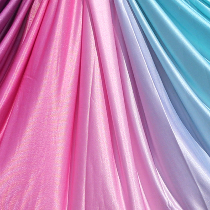 Premium 20*2.8M (21.9*3 yards) Gradient Color Aerial Silk Kit Includes 1 x Aerial Silk fabric,  1 PC Swivel, 1 PC Figure 8, 1 PC Daisy Chain, 2 PCS Carabiners