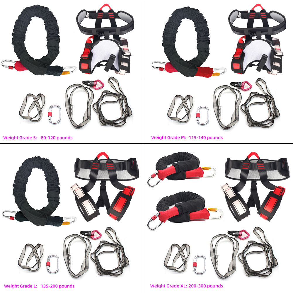 Bungee Cord Heavy Duty Resistance Cord Elastic Rope Suspension Workout  Fitness Bands for Exercise at Home Gym S Suitable for 110-132pounds  (Include ONLY 1*Bungee Elastic Rope)