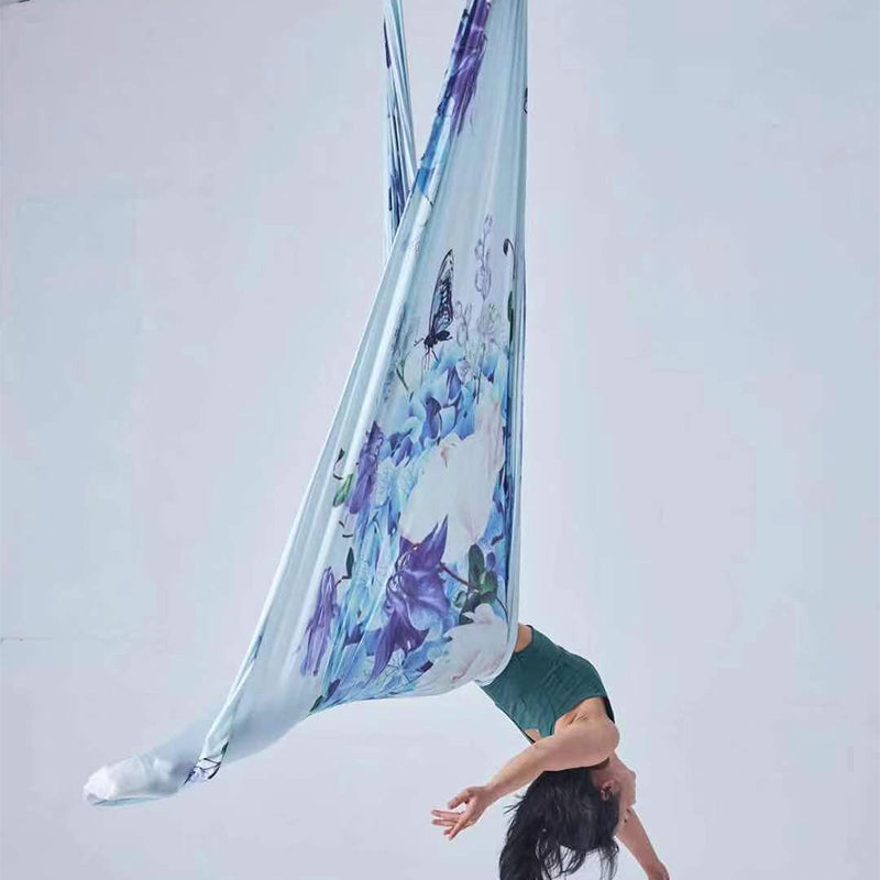 Good Quality 5*2.8 M(5.5*3 yards) Gradient Color Aerial Yoga Hammock Fabric Only