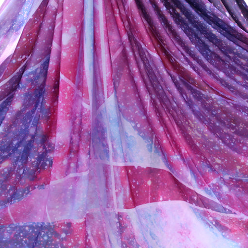 NEW Design 20*2.8 M（21.9*3 yards）Gradient Color Aerial Silk Fabric Only