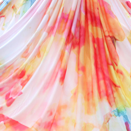 NEW Design 20*2.8 M（21.9*3 yards）Gradient Color Aerial Silk Fabric Only