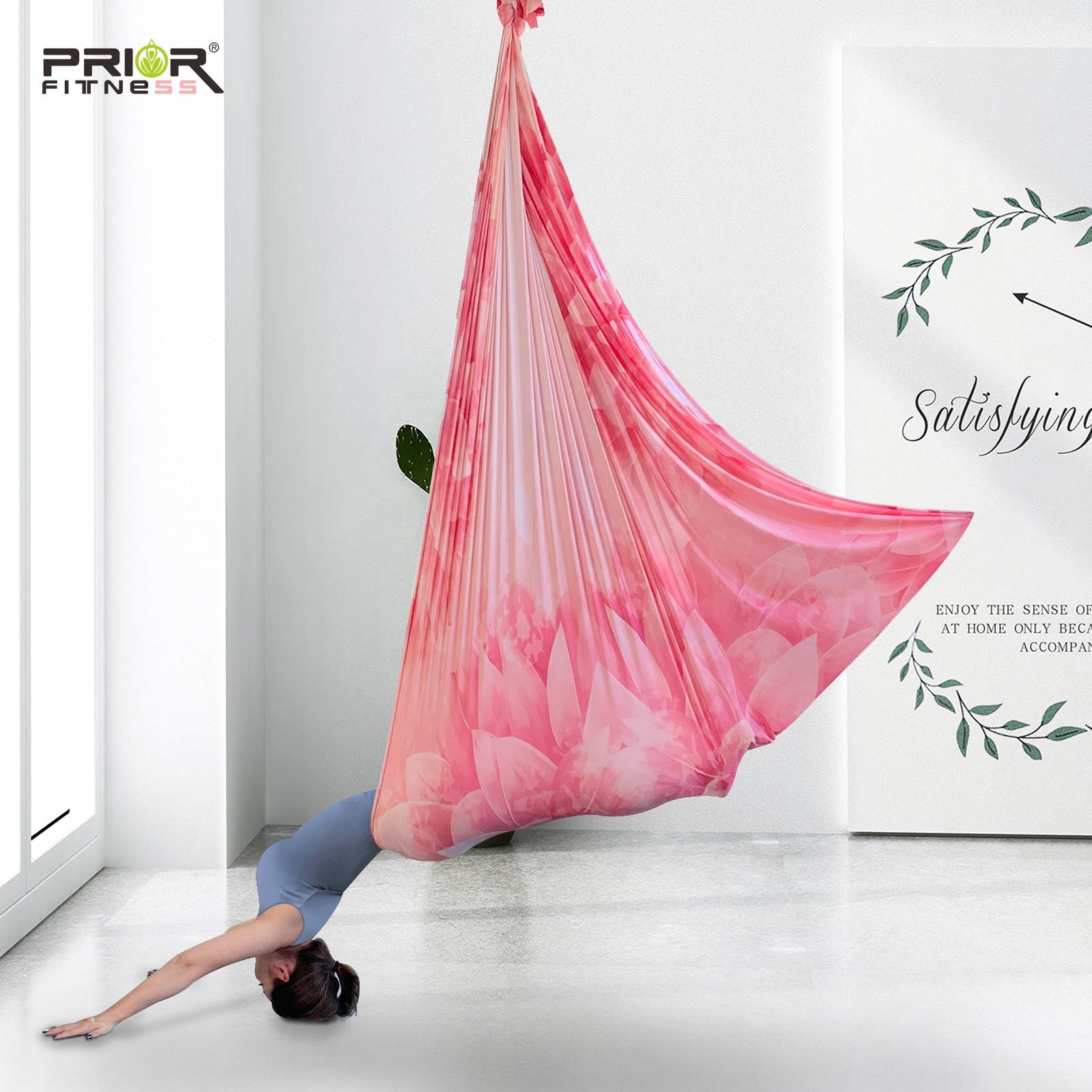 Good Quality 5*2.8 M(5.5*3 yards) Gradient Color Aerial Yoga Hammock Fabric Only