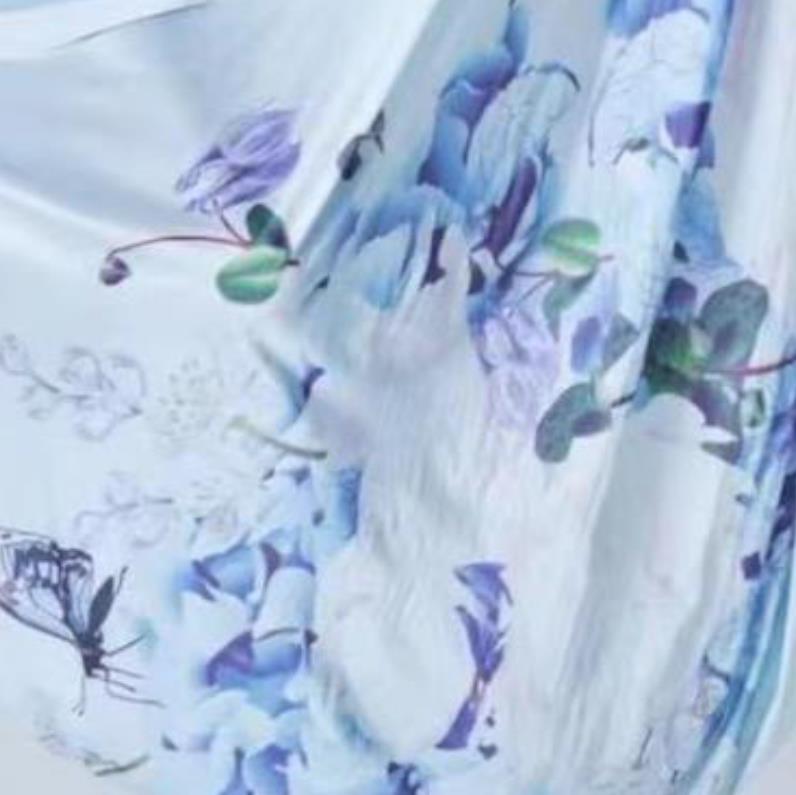 Premium 8.2*2.8 M (9*3 yards) Gradient Color Aerial Yoga Silk Kit Include 1 PC Swivel, 1 PC Figure 8, 1 PC Daisy Chain, 2 PCS Carabiners